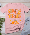 Vintage Growing A Little Pumpkin Thanksgiving Pregnancy T-Shirt