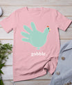 Turkey Glove Gobble Thanksgiving Thankful Nurse T-Shirt