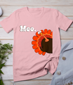 Turkey Moo Funny Thanksgiving T-Shirt