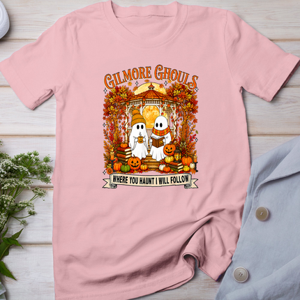 Gilmore Ghouls Where You Haunt I Will Follow Ghost Halloween T-Shirt