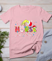 Groovy Nurse Christmas Xmas Santa Rn Cna Icu Scurb Men Women T-Shirt