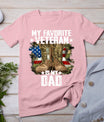 Father Veterans Day My Favorite Veteran Is My Dad For Kids T-Shirt