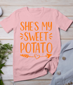 Thanksgiving Matching Couple She's My Sweet Potato I Yam T-Shirt