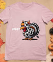 Turkey Moo Funny Thanksgiving T-Shirt