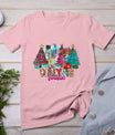 Dialysis Nurse Christmas Xmas Trees Lights Pajamas Pjs Women T-Shirt