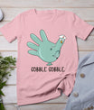 Turkey Glove Thanksgiving Gobble Nurse Thanksgiving Fall T-Shirt