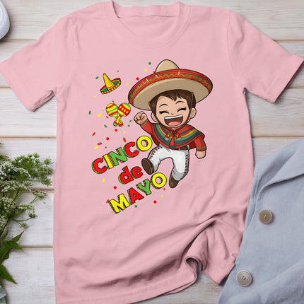 Cinco De Mayo For Kids Boys Mexican Design Awesome Fiesta T-Shirt
