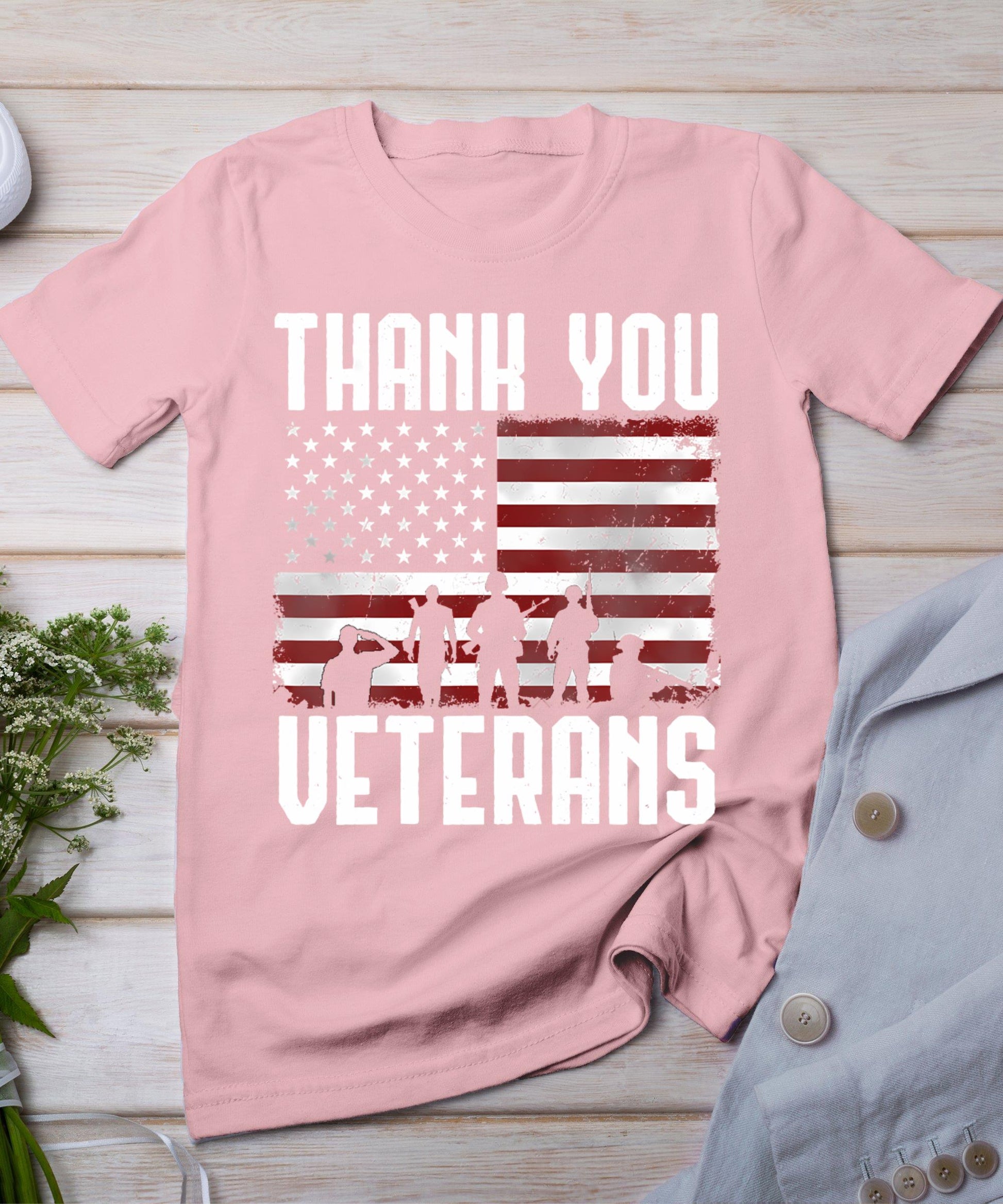 Veterans Day Gifts Thank You Veterans Proud T-Shirt