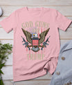 God Guns And Trump 2nd Amendment Flag Ar15 American Flag T-Shirt