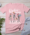 Er Christmas Nurse Rockin Around The Emergency Room Skeleton T-Shirt