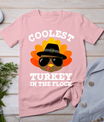 Thanksgiving For Men Boys Toddler Kids Coolest Turkey T-Shirt