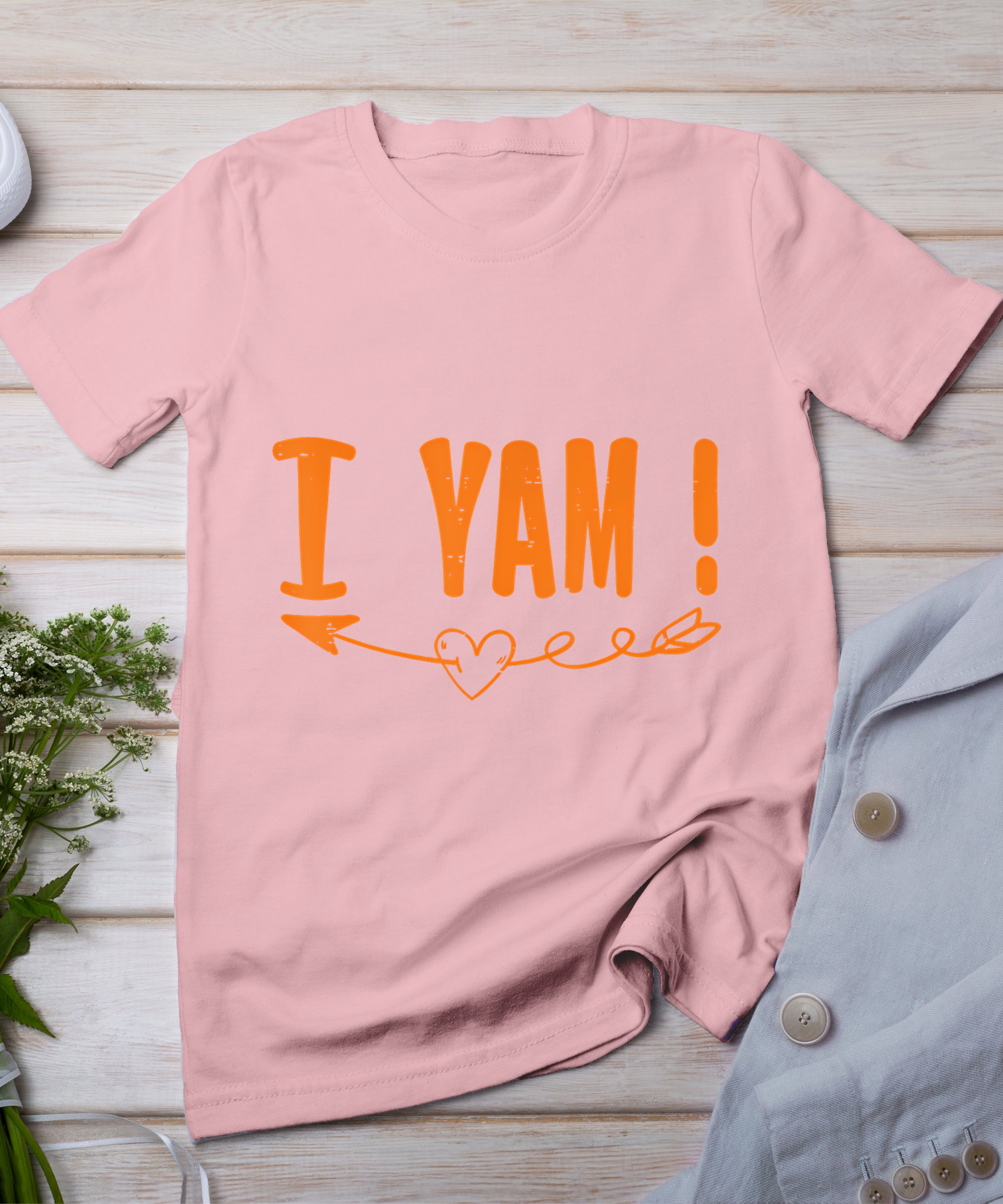 Thanksgiving Matching Couple She's My Sweet Potato I Yam T-Shirt