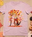 It's Fall Y'All Cat Leaf Fall Tree Hello Autumn Thanksgiving T-Shirt