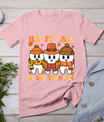 Happy Fall Brush Them All Teeth Thanksgiving Dental Dentist T-Shirt