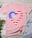 Thank You For Your Services Patriotic - Heart Veterans Day T-Shirt