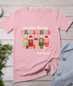 Mother Baby Nurse Christmas Mom Baby Nursing Groovy T-Shirt