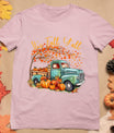 It's Fall Y'All Pumpkin Truck Autumn Tree Fall Thanksgiving T-Shirt