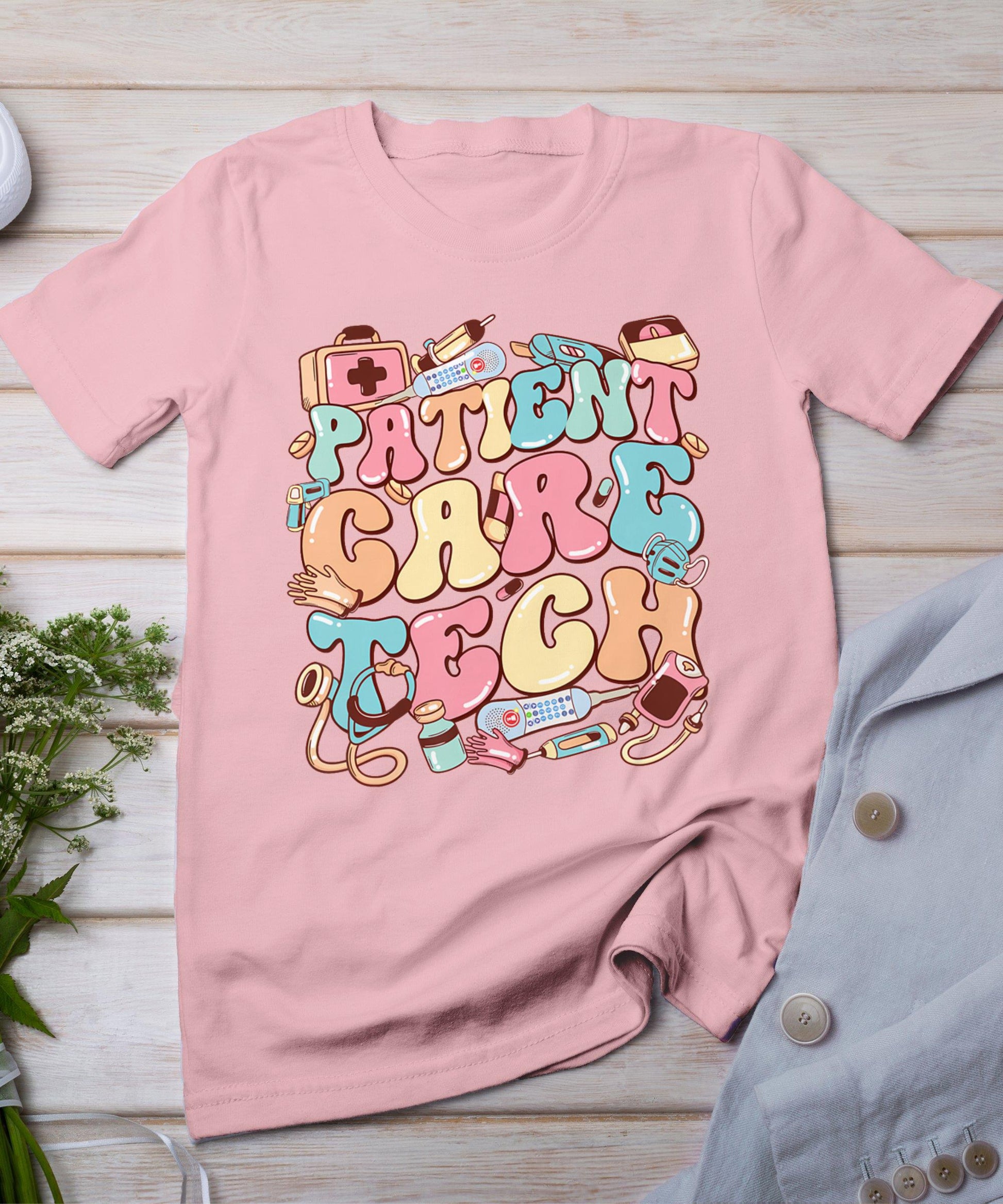 Patient Care Tech. Pct Nurse Nurse Appreciation T-Shirt