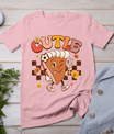 Groovy Retro Pumpkin Pie Cutie Thanksgiving Pie Dinner T-Shirt