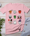 Teeth Ghost Pumpkin Witch Cute Dental Halloween Dentist T-Shirt