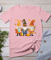 Thanksgiving Nurse Gnomes Fall Scrub Top Autumn Women Girl T-Shirt