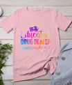 Educated Drug Dealer Nurse Life Funny Nurse Heart Beat T-Shirt