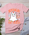 Stick Or Treat Nurse Funny Halloween Costume T-Shirt