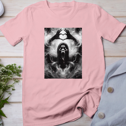 Halloween Horror Ghost Hand Heart Costume Men Women Kids T-Shirt