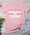 Nurses For Trump 2024 Tee Cute Pro Trump Usa Election 2024 T-Shirt