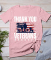 Thank You Veterans Day Memorial Day Partiotic Military Usa T-Shirt