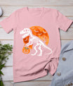 Halloween Shirt For Kids Toddler Skeleton Dinosaur Trex Boys T-Shirt