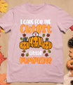 Pumpkins Nurse Halloween Scrub Top Fall Thanksgiving Women T-Shirt