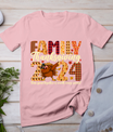 Family Thanksgiving 2024 Crew Dabbing Turkey Group Matching T-Shirt