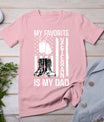 My Favorite Veteran Is My Dad Army Military Veterans Day T-Shirt