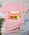 Family Thanksgiving 2024 Thankful For My Tribe Group Autumn T-Shirt