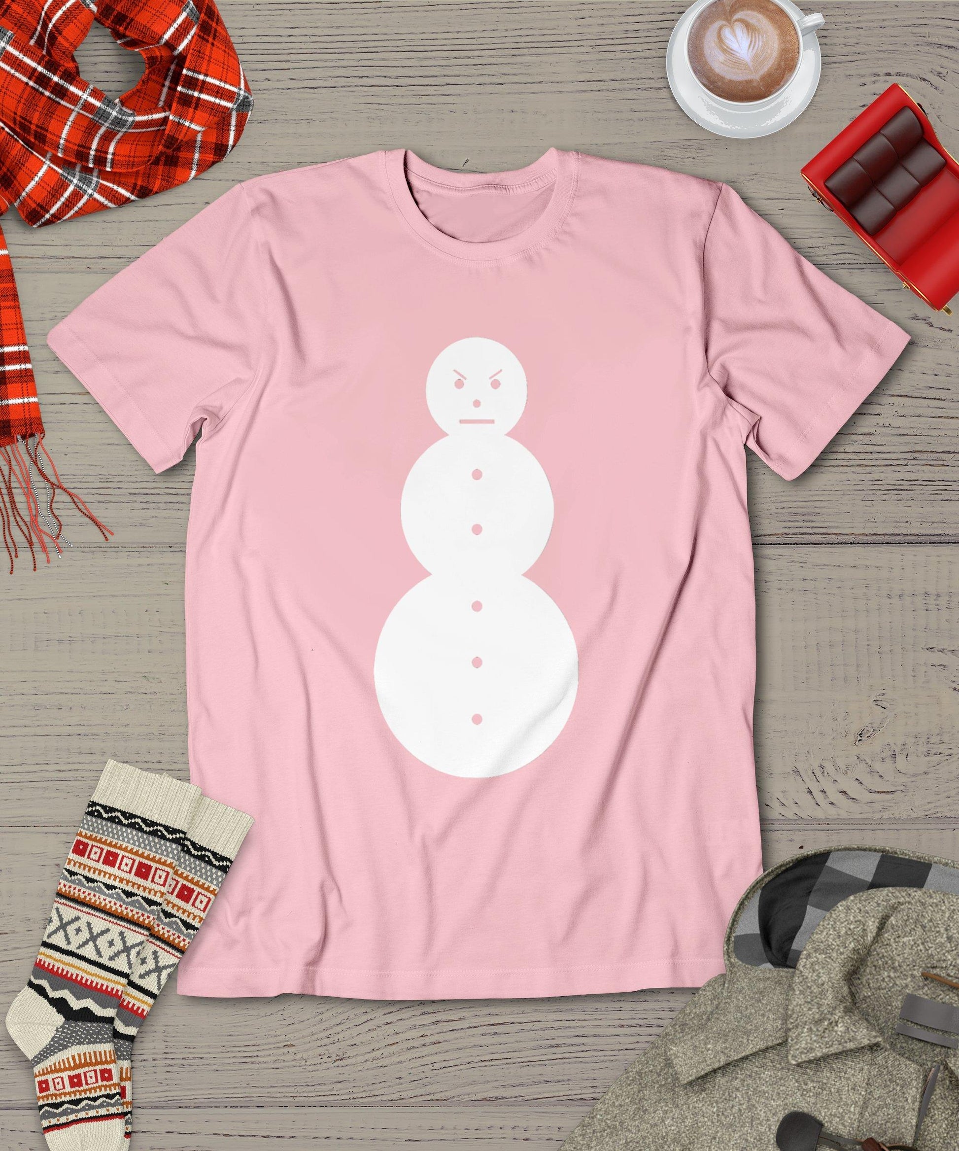 Funny Angry Snowman Shirt - The Jeezy Snowman T-Shirt