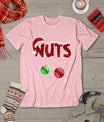 Chest Nuts Funny Matching Chestnuts Christmas Couples Nuts T-Shirt