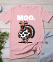 Turkey Moo Funny Thanksgiving Long Sleeve T-Shirt