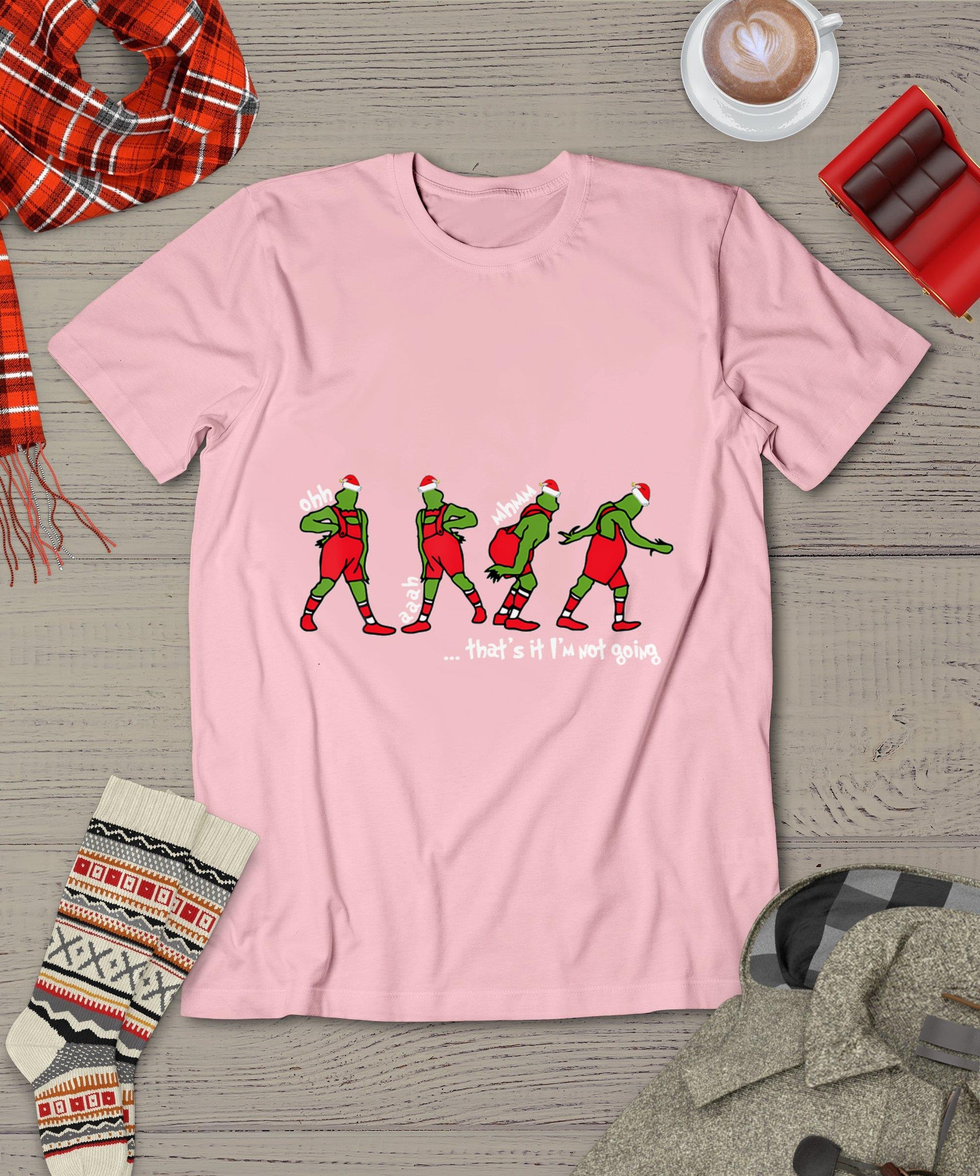 Funny Christmas That's It I'm Not Going For Men Women T-Shirt