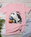 Halloween Turtle Ghost Pumpkin Costume Terrapin Tortoise T-Shirt