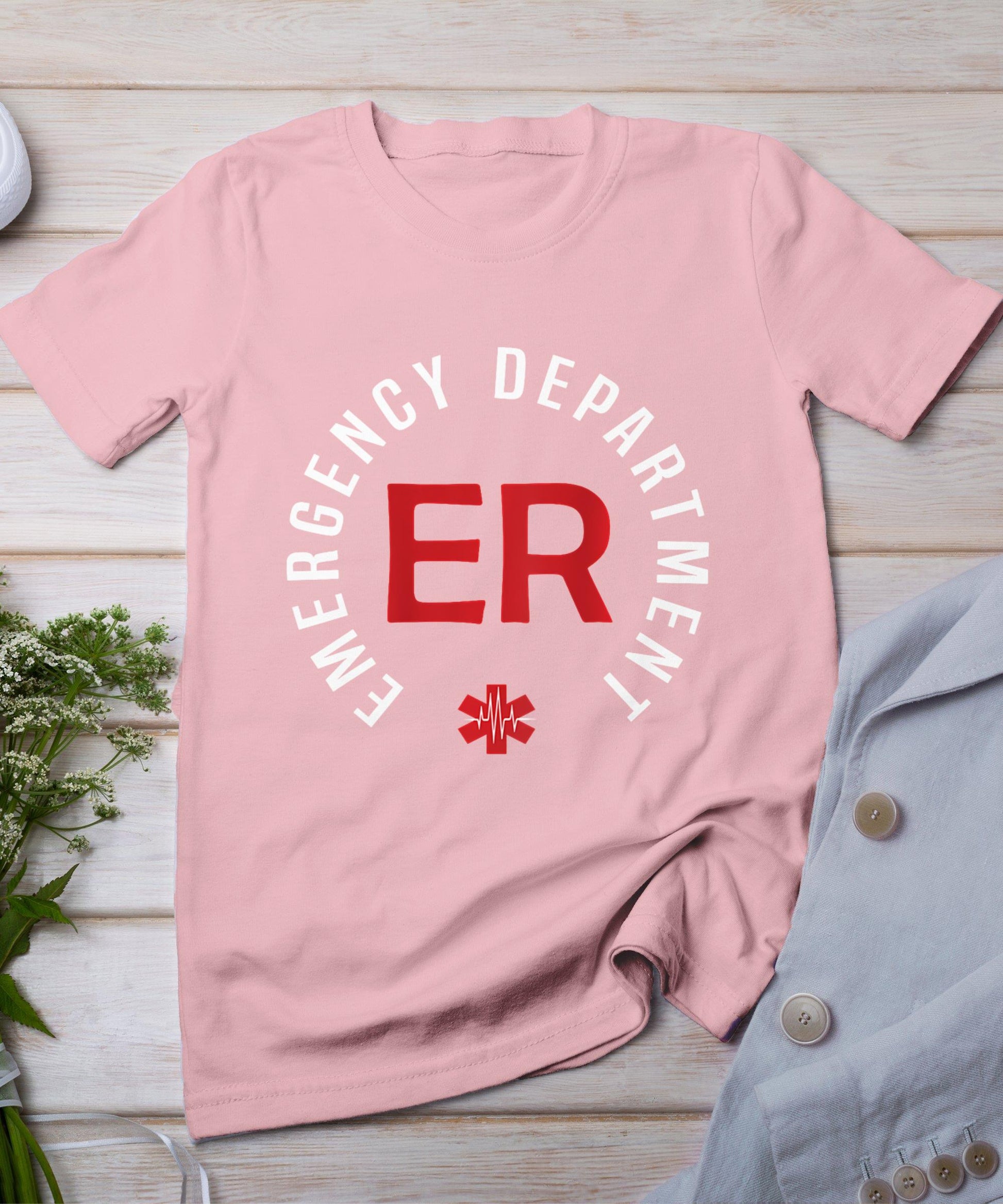 Vintage Emergency Department Emergency Room Nurse T-Shirt