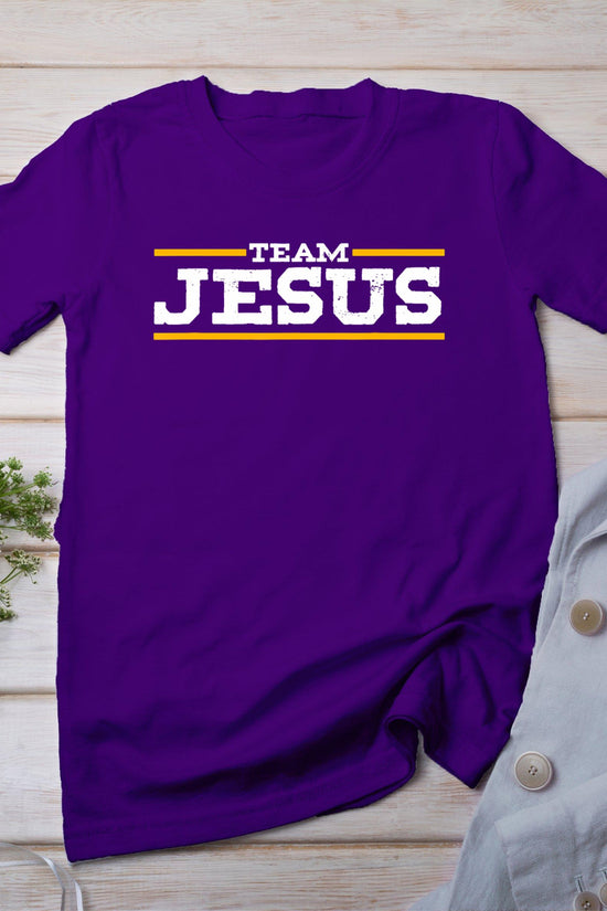 Team Jesus Christ Chrisitian Catholic Orthodox God T-Shirt
