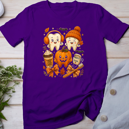 Fall Dentist Dental Hygienist Dental Assistant Halloween T-Shirt