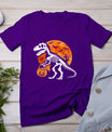 Halloween Shirt For Kids Toddler Skeleton Dinosaur Trex Boys T-Shirt