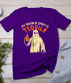 My Favorite Spirit Is Tequila Funny Halloween Party Adult T-Shirt