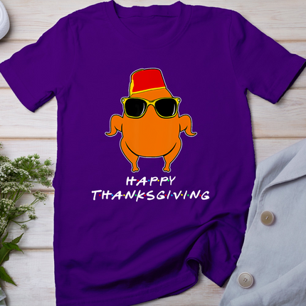 Happy Thanksgiving Friends Turkey For Boys Girls Kids Turkey T-Shirt