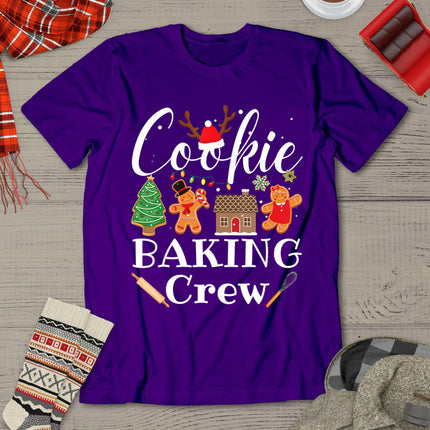 Christmas Cookie Baking Crew Family Baking Team Funny Cookie T-Shirt