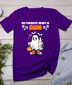 Funny Spooky Ghost Rum My Favorite Spirit Is Rum Halloween T-Shirt