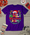 Family Christmas 2024 Christmas Squad Xmas Matching Pajamas T-Shirt