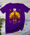 Thanksgiving Scrub Tops Women Turkey Nurse Holiday Nursing T-Shirt